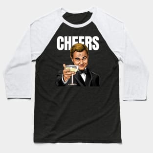 Leonardo Cheers Meme Baseball T-Shirt